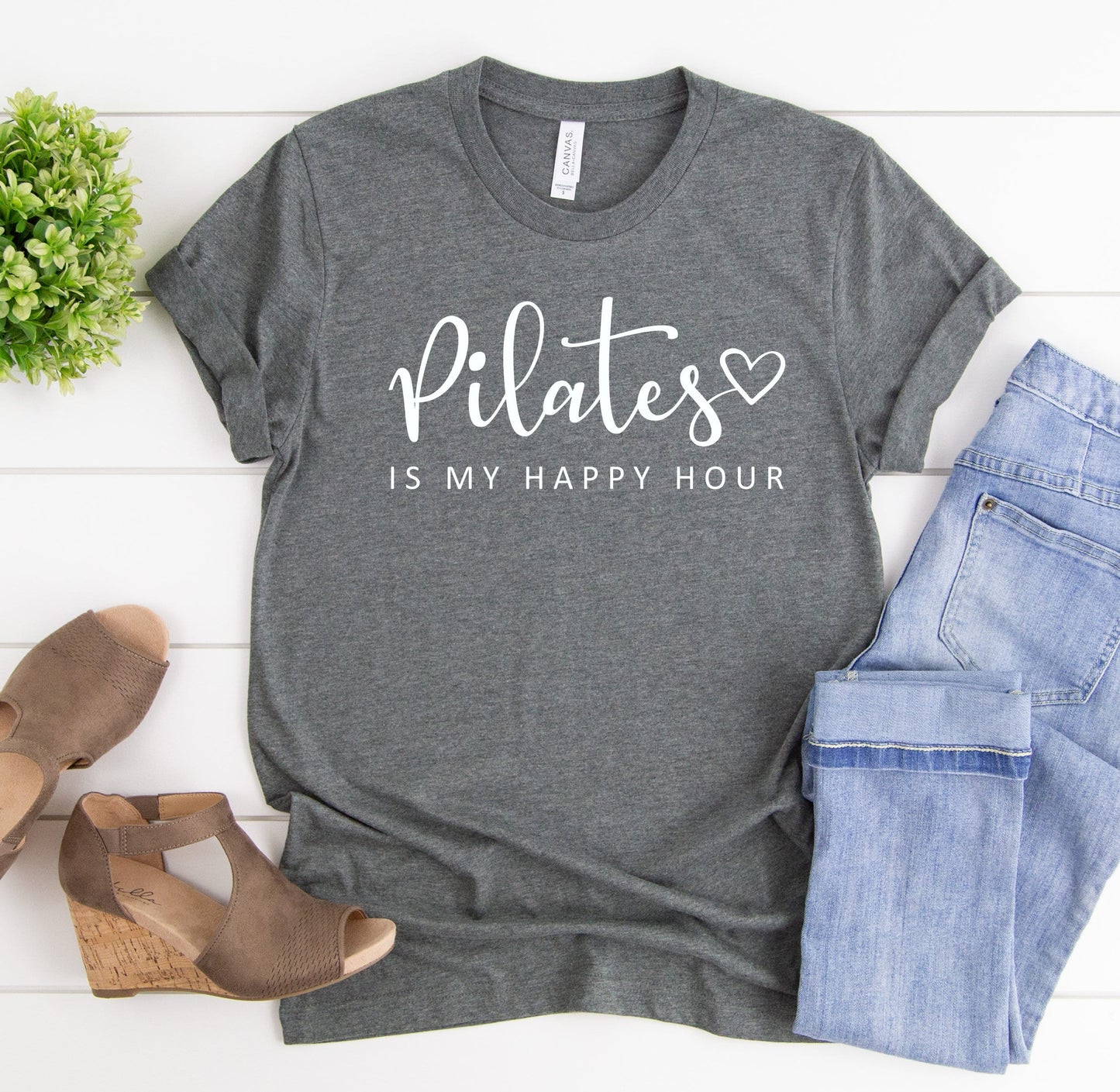 Pilates Is My Happy Hour Shirt