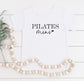 Pilates Mama and Pilates Mini  Matching Shirts