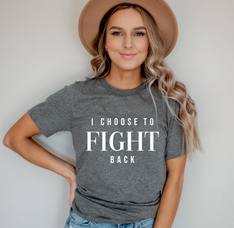 I Choose to Fight Back Couple Shirt