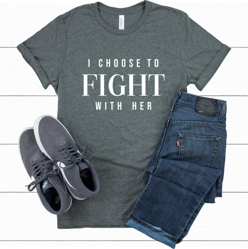 I Choose to Fight Back Couple Shirt