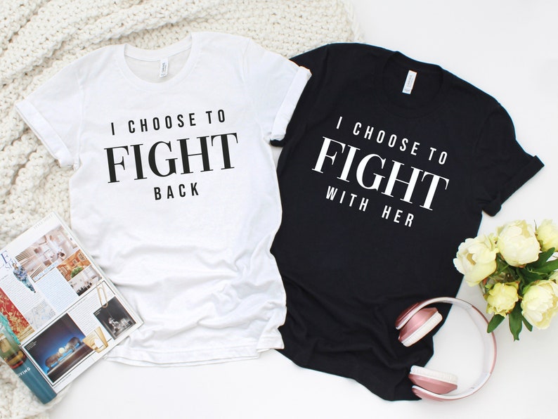 I Choose to Fight Back Couple Shirt