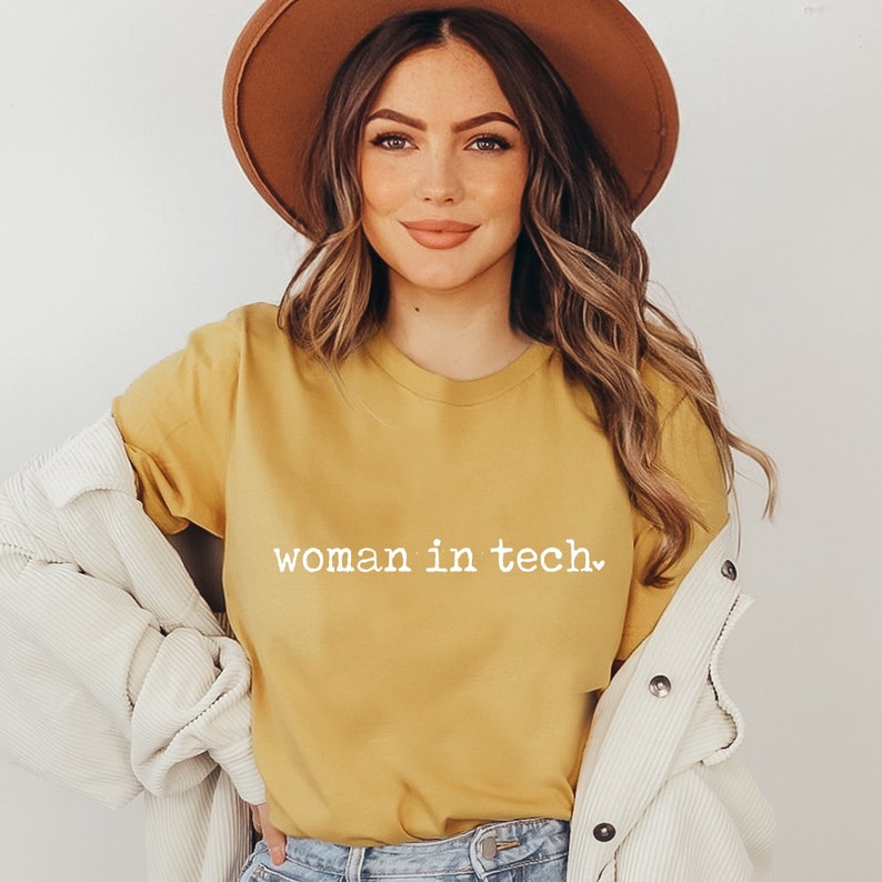 Woman In Tech Shirt