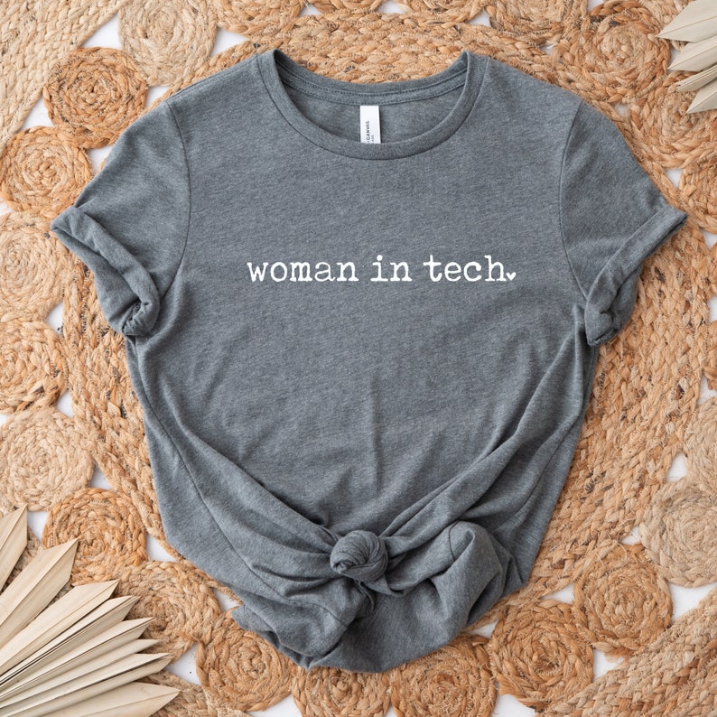 Woman In Tech Shirt