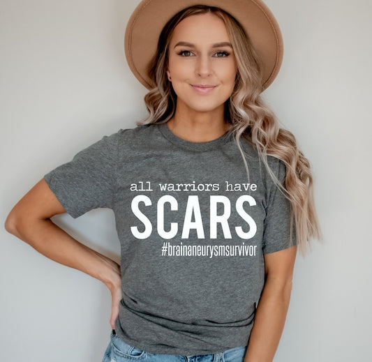 All Warriors have Scars Shirt