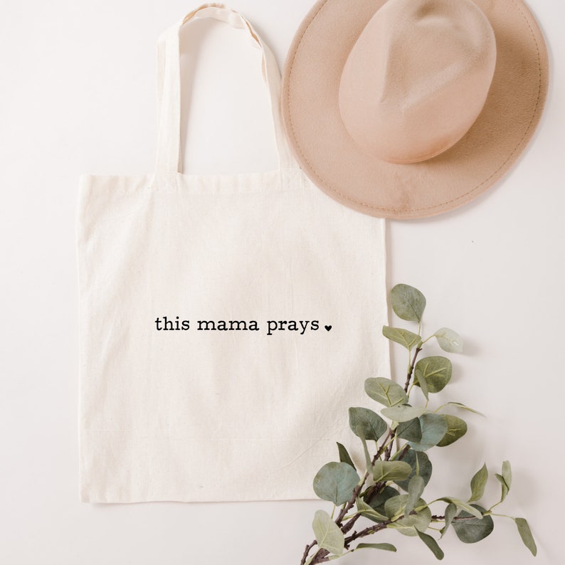 This Mama Prays Minimalist Shirt