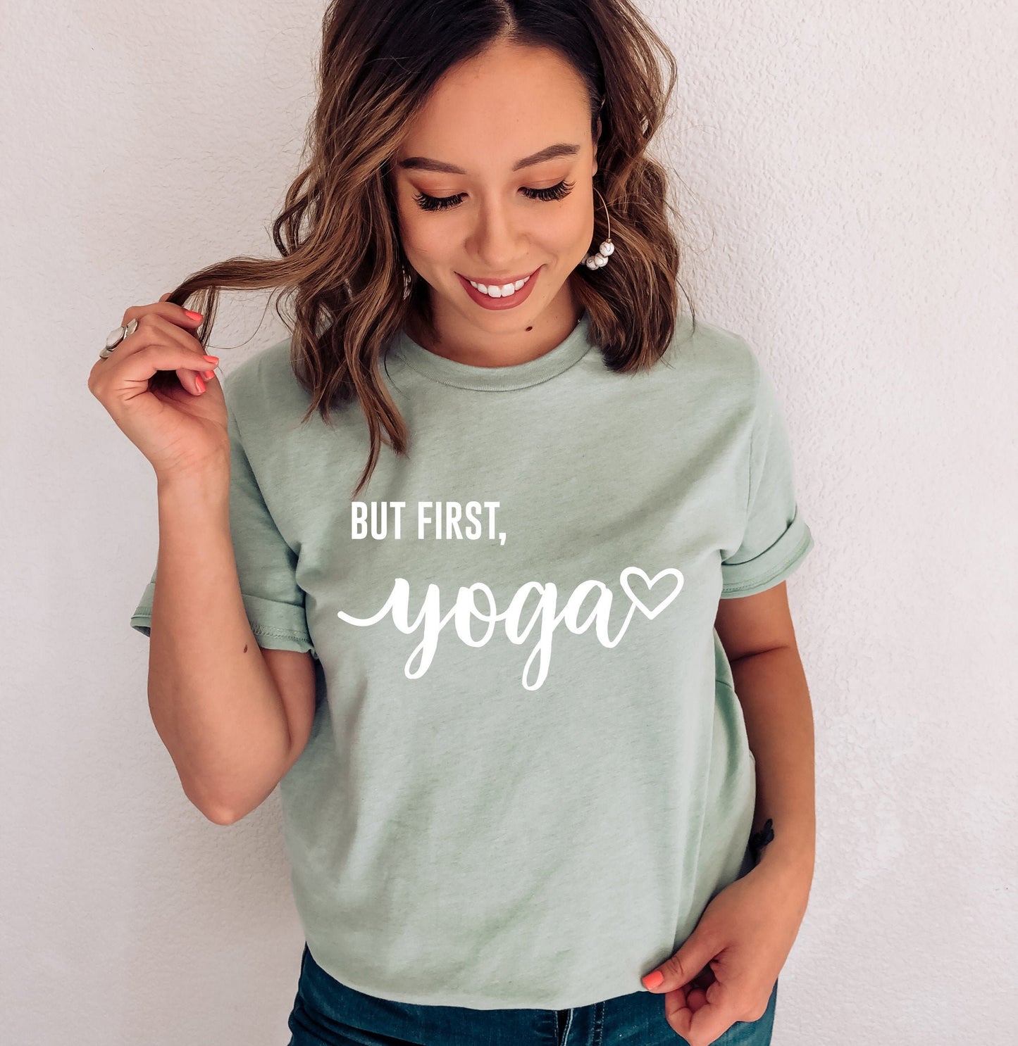 But First Yoga Shirt