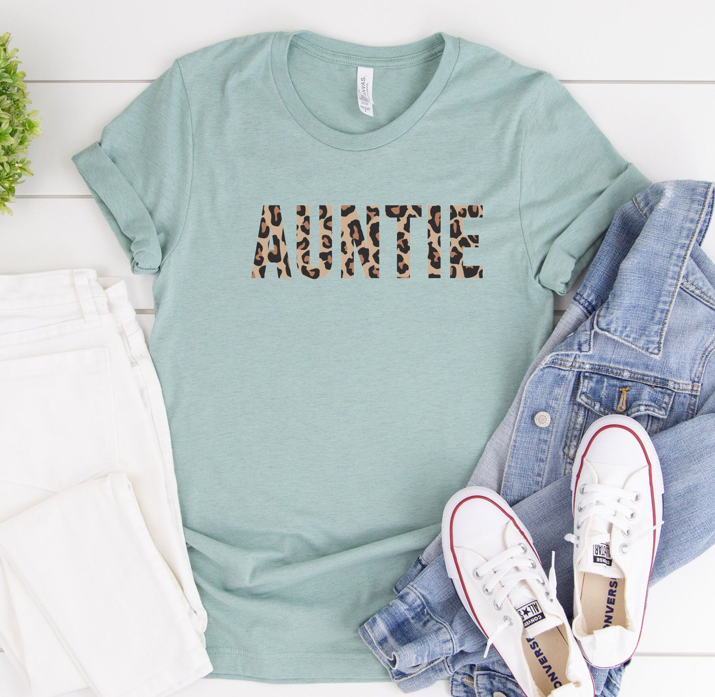 Auntie Leopard Shirt