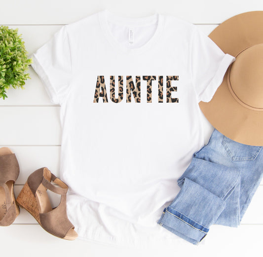 Auntie Leopard Shirt