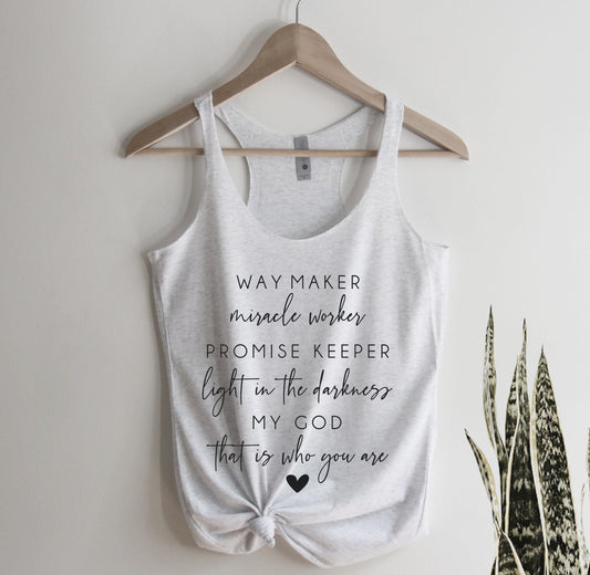 Way Maker Tank Top