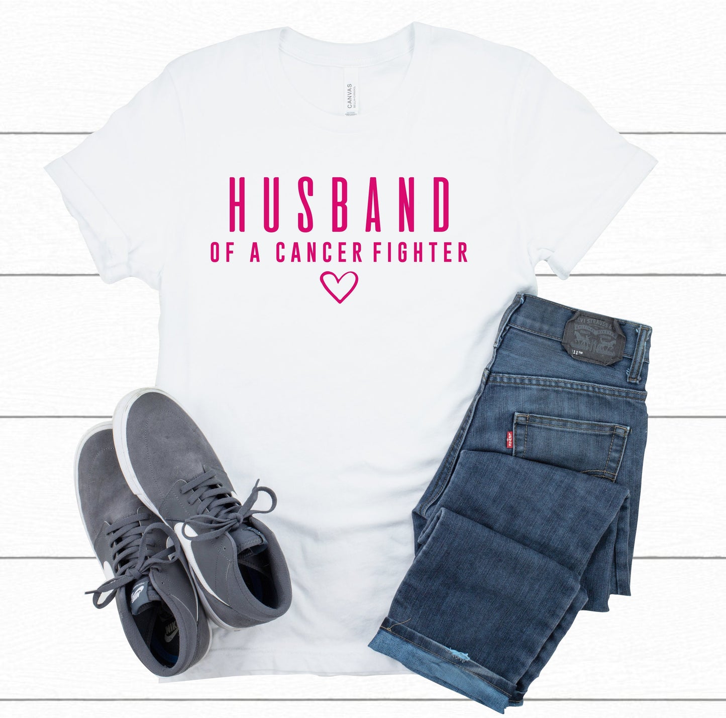 Husband Of A Cancer Fighter Shirt