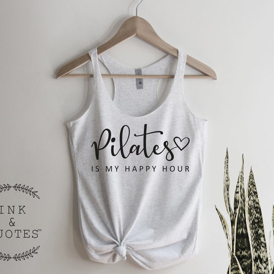 Pilates is my Happy Hour Tank Top