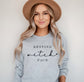 Resting Witch Face Halloween Sweatshirt