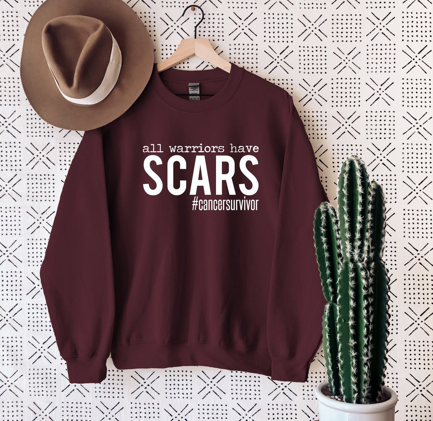 All Warriors Have Scars Sweatshirt