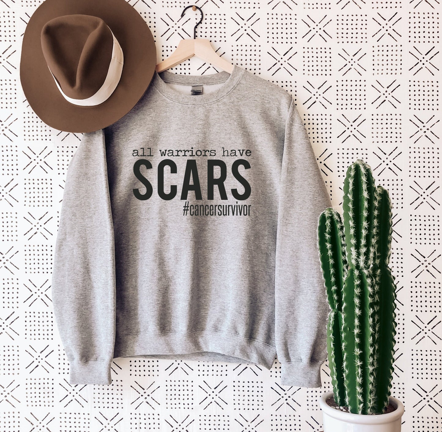 All Warriors Have Scars Sweatshirt