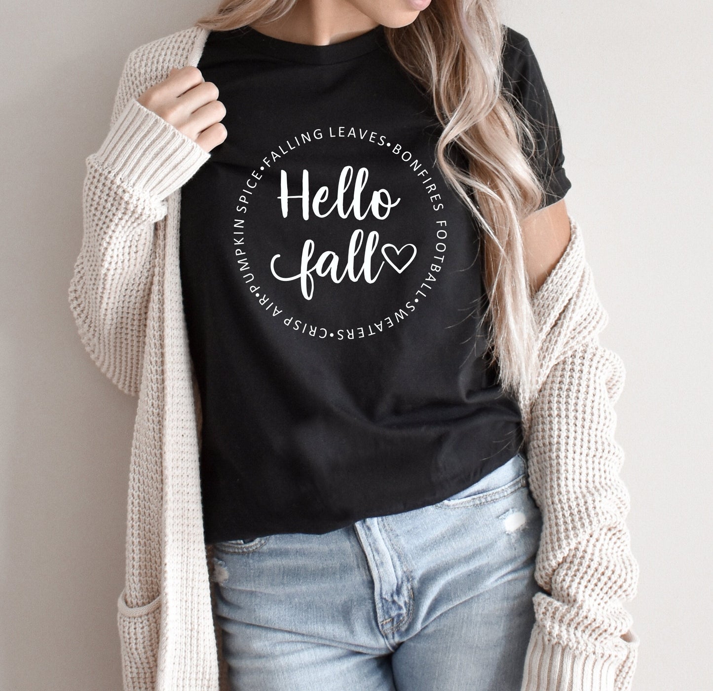 Cute Hello Fall Shirt