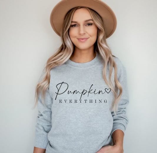 Pumpkin Everything Sweatshirt