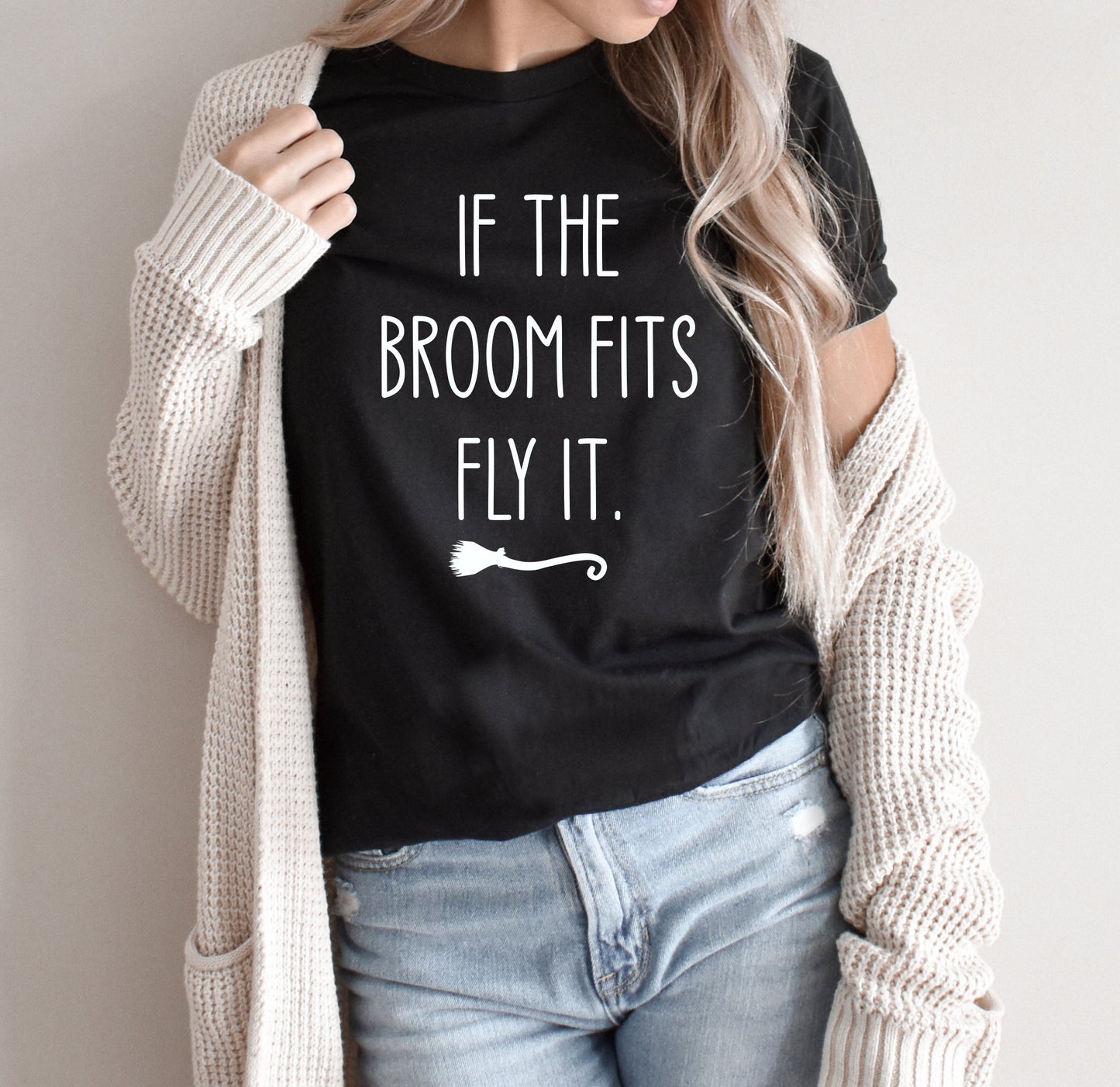 If The Broom Fits Fly It Shirt