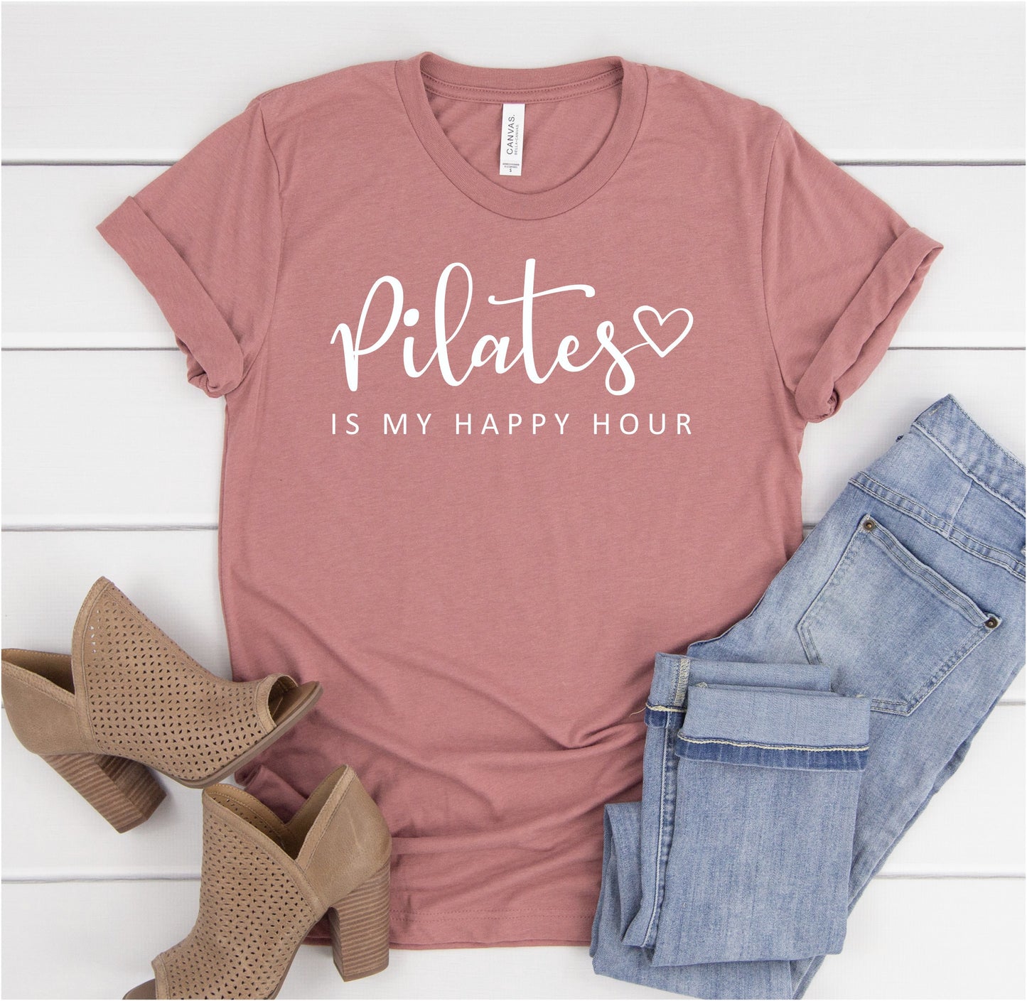 Pilates Is My Happy Hour Shirt