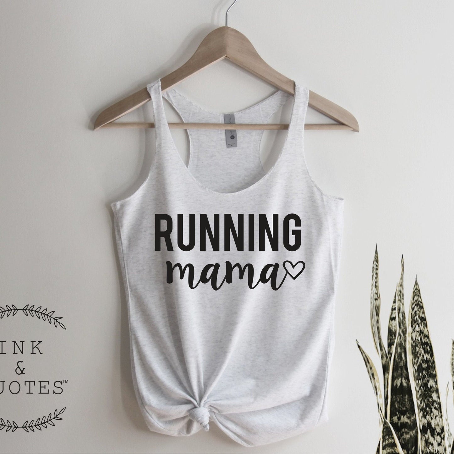 Cute Running Mama Tank Top