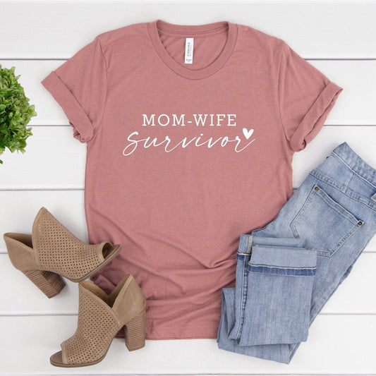 Mom Wife Survivor Shirt