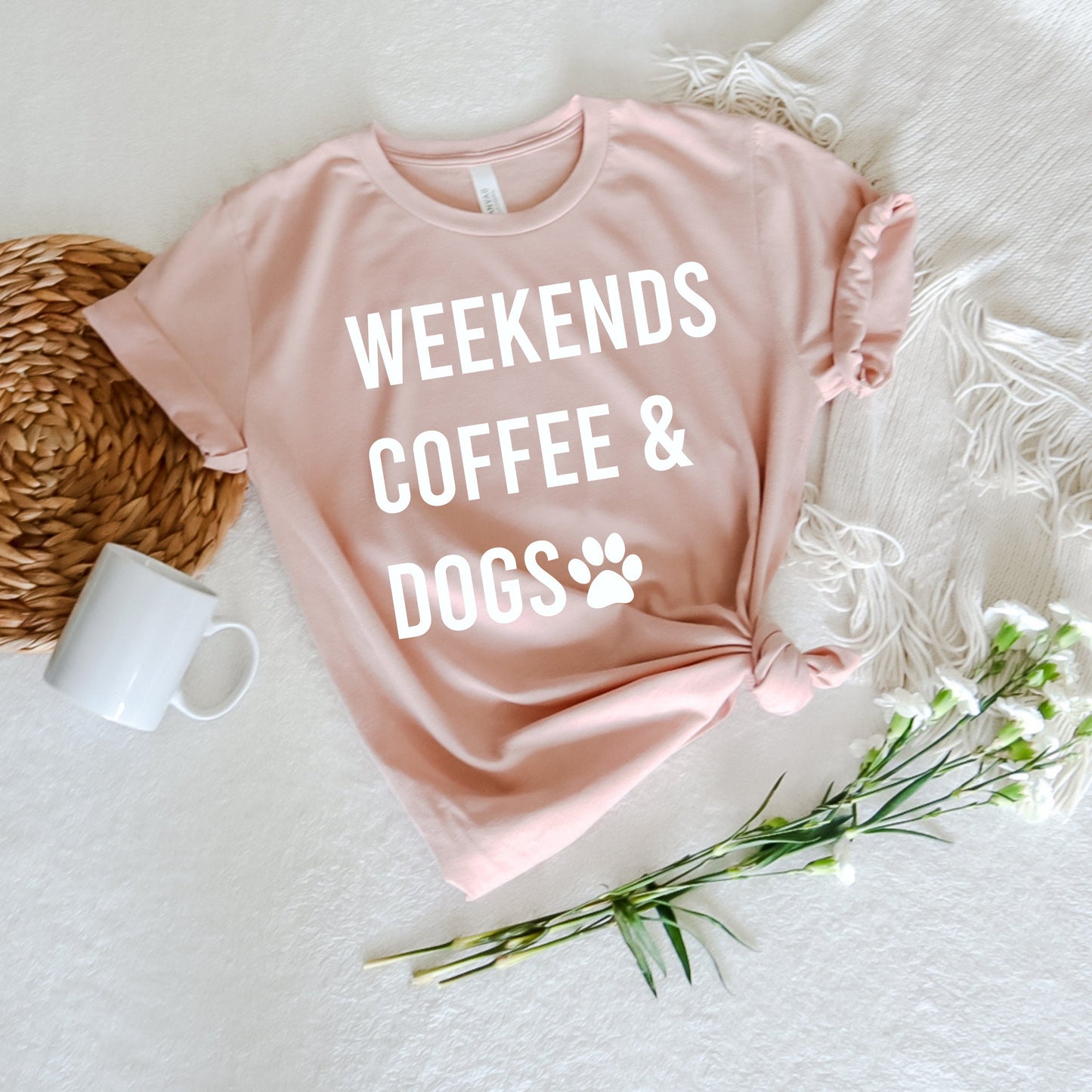 Weekends Coffee & Dogs Shirt