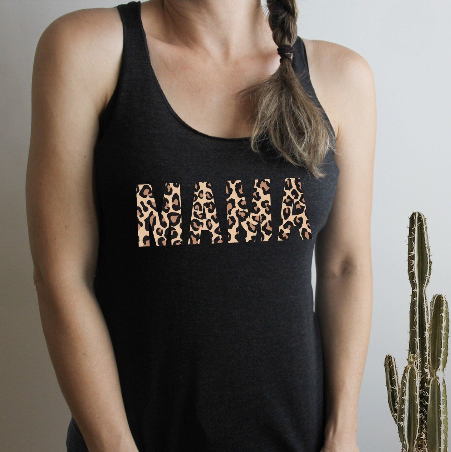 Leopard Mama Tank Top