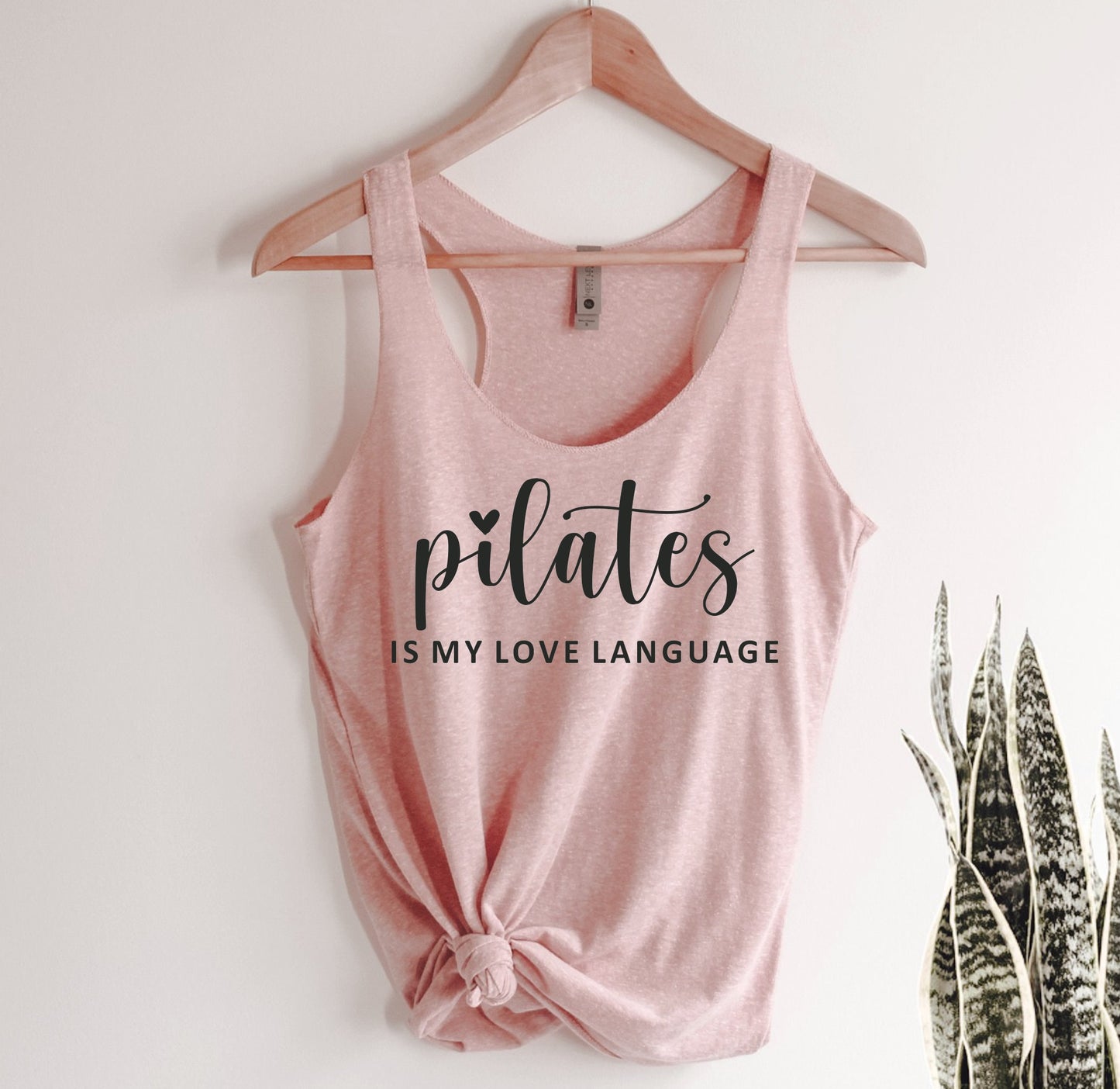 Pilates Is My Love Language Tank Top