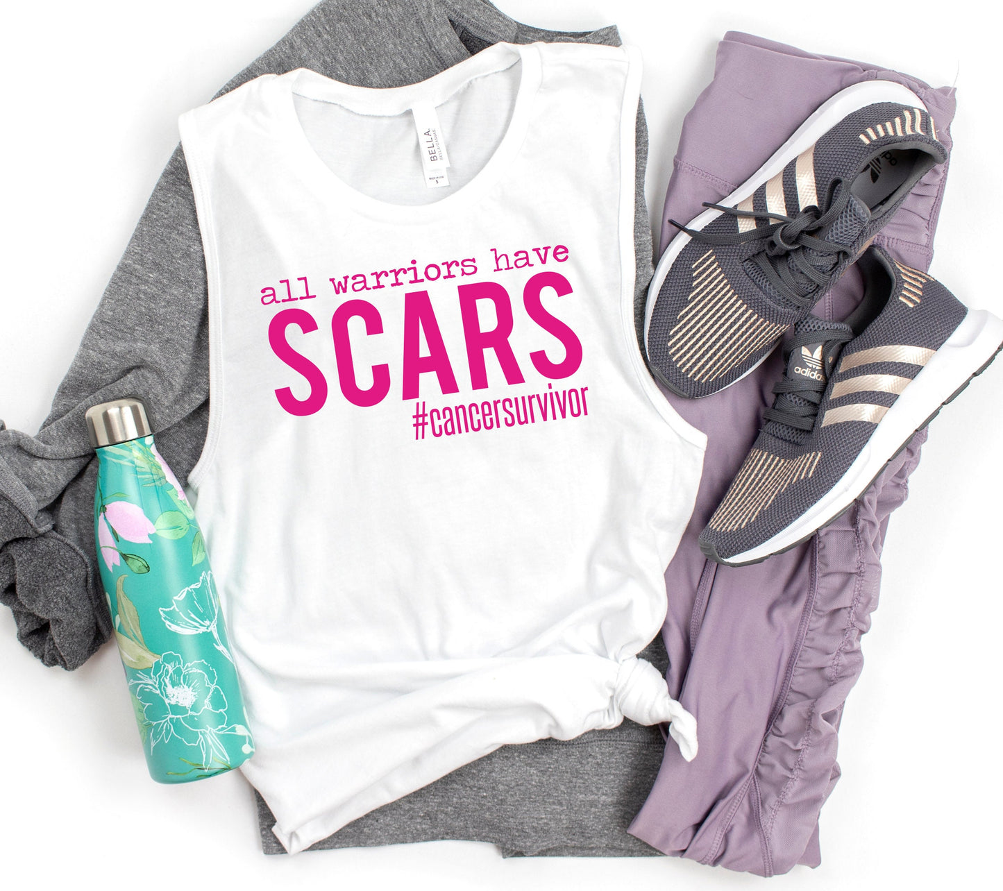 All Warriors Have Scars Muscle Tank