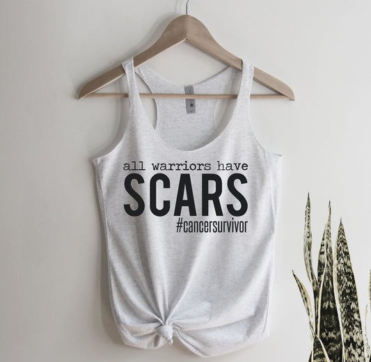 All Warriors Have Scars Tank Top