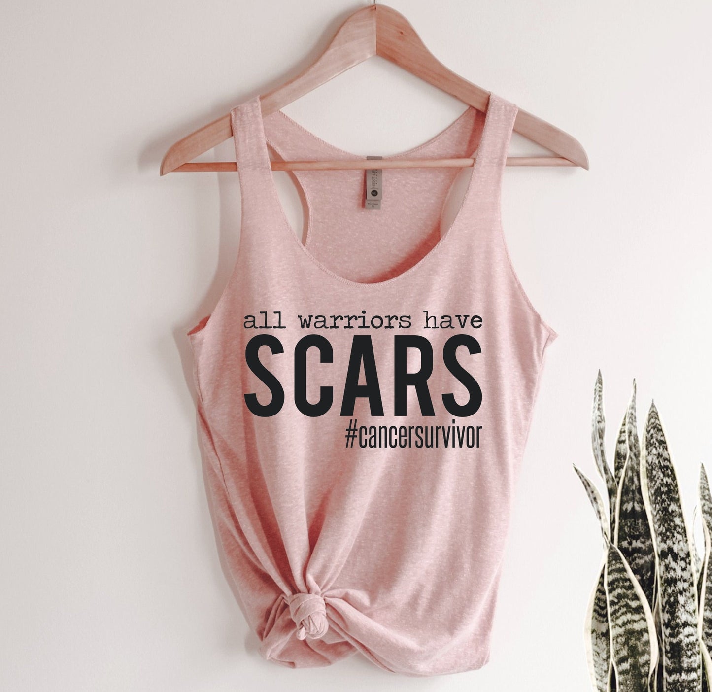 All Warriors Have Scars Tank Top