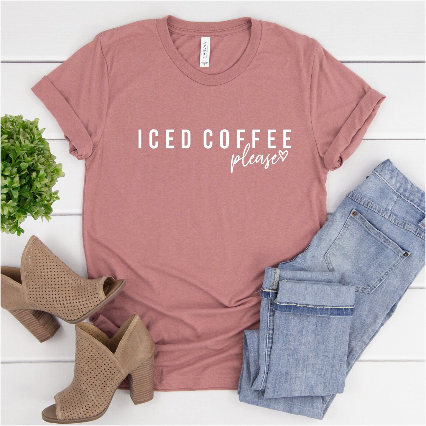 Iced Coffee Please Shirt