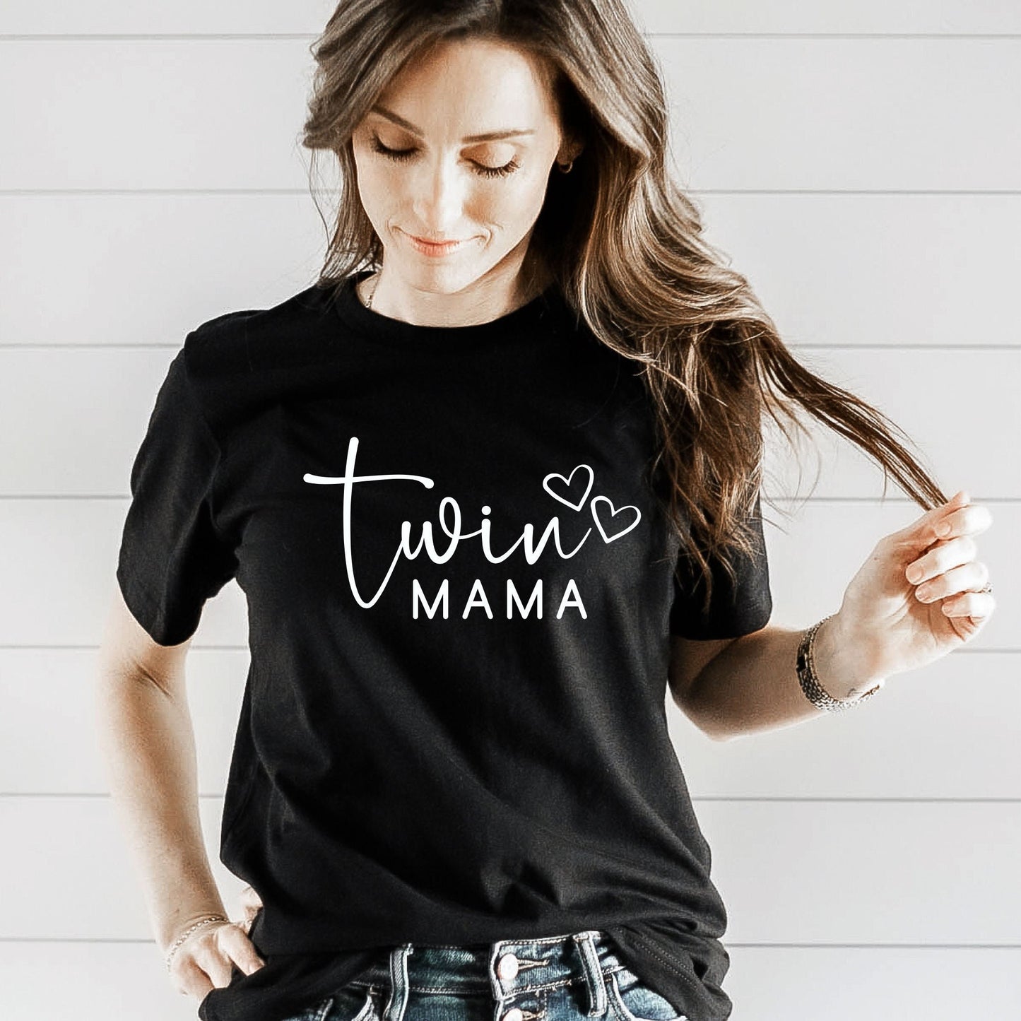 Cute Twin Mama Shirt