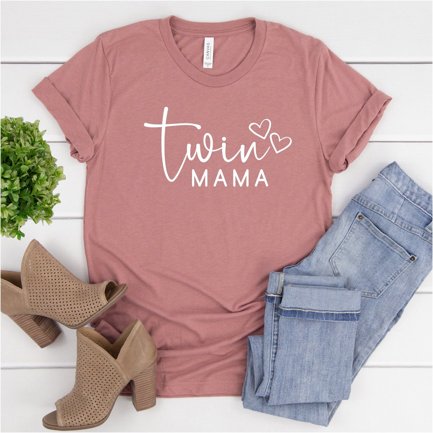 Cute Twin Mama Shirt