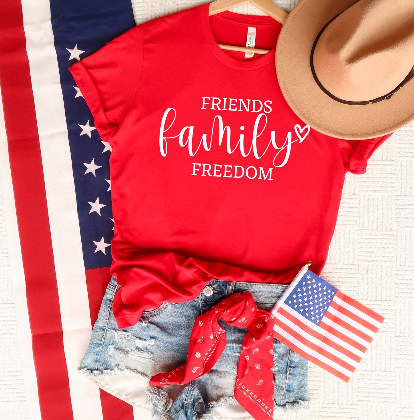 Friends Family Freedom Shirt