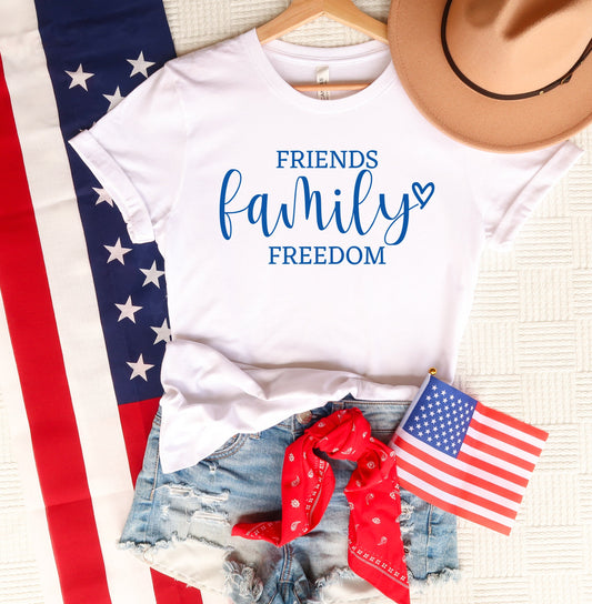 Friends Family Freedom Shirt