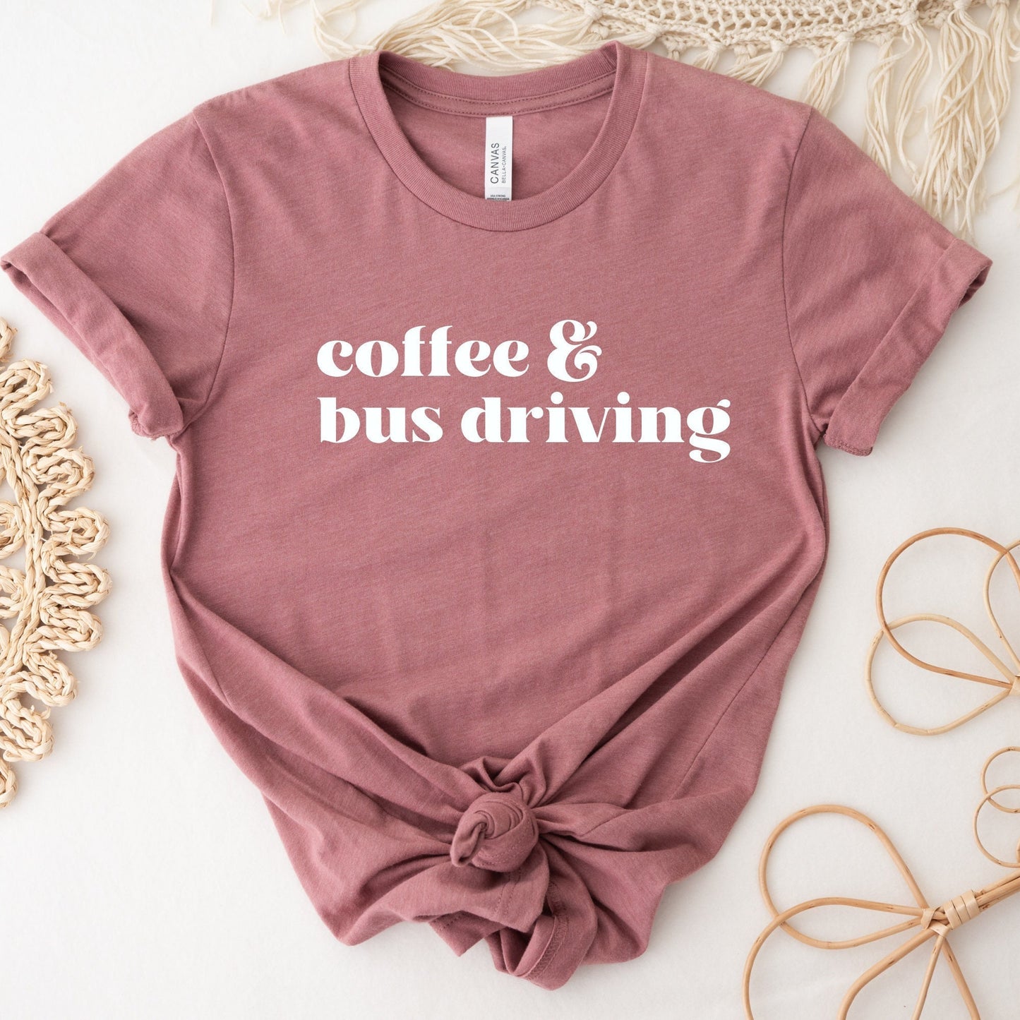 Coffee & Bus Driving Shirt