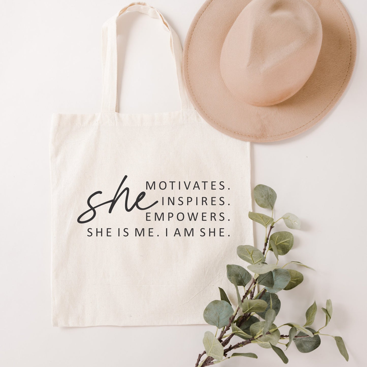 She Motivates Inspires Empowers She Is Me I Am She Shirt