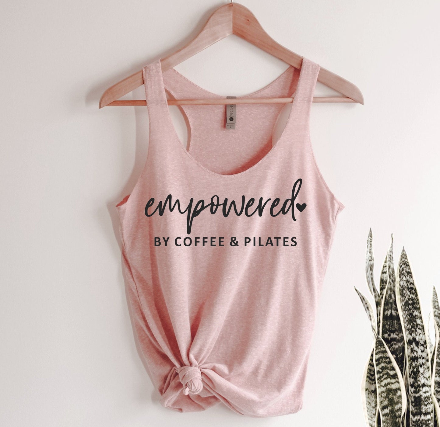 Empowered By Coffee & Pilates Tank Top