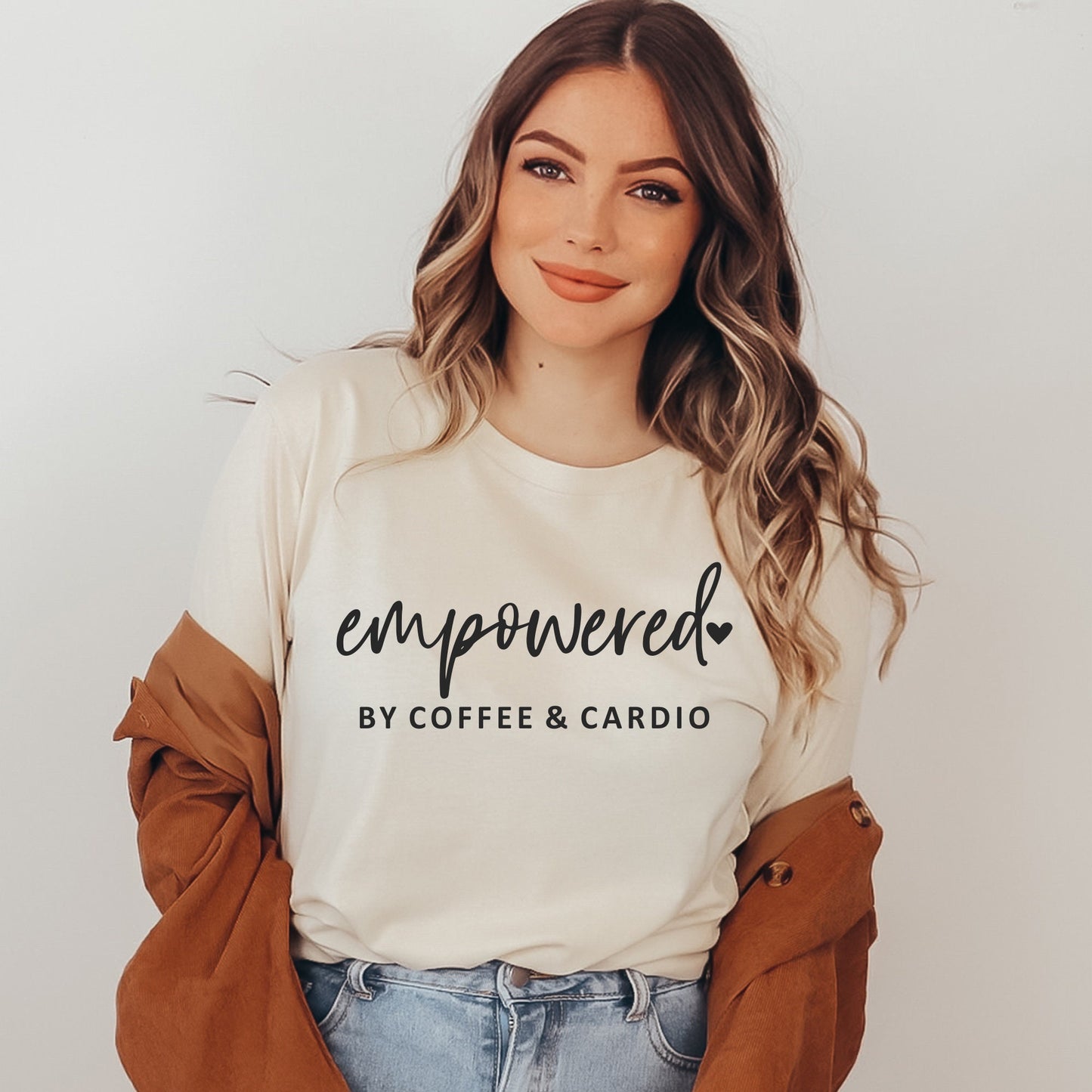 Empowered By Coffee & Cardio Shirt