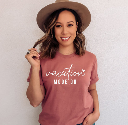 Vacation Mode On Shirt