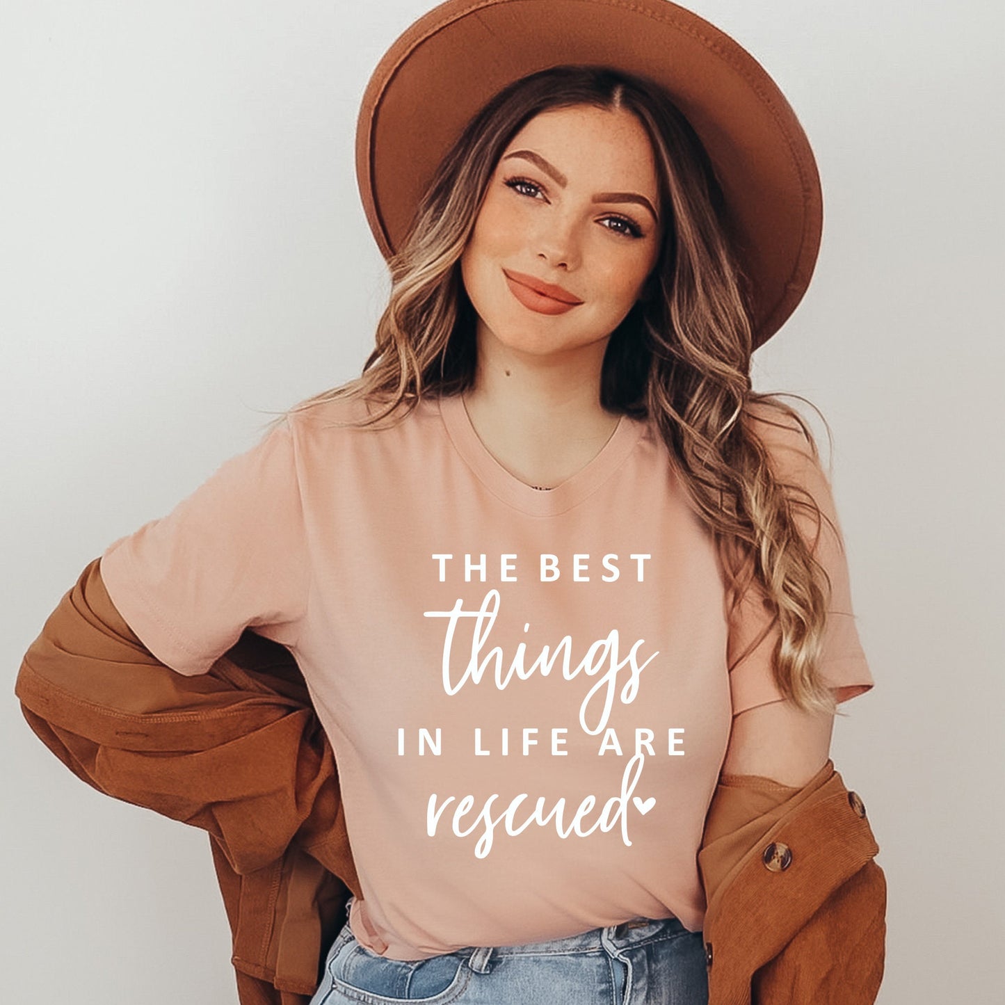 The Best Things In Life Are Rescued Shirt