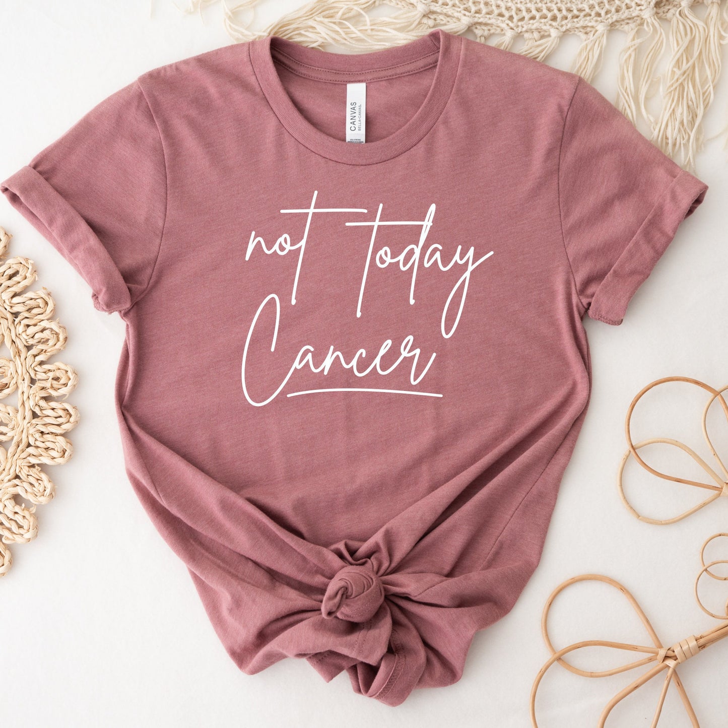 Not Today Cancer Shirt