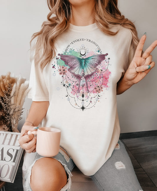 Watercolor Butterfly Shirt