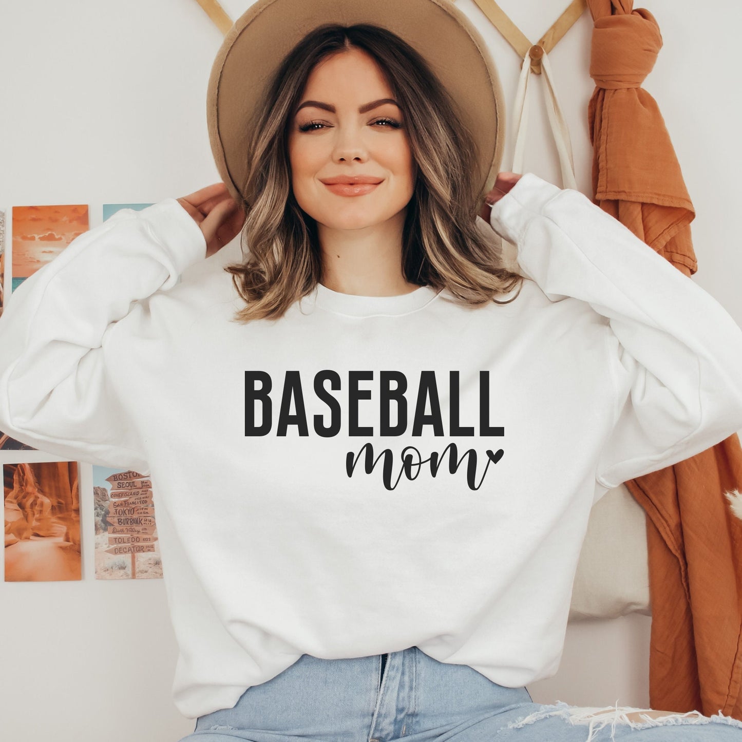 Baseball Mom Sweatshirt