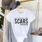 All Warriors have Scars V-Neck Shirt