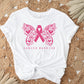 Cancer Warrior Butterfly Shirt