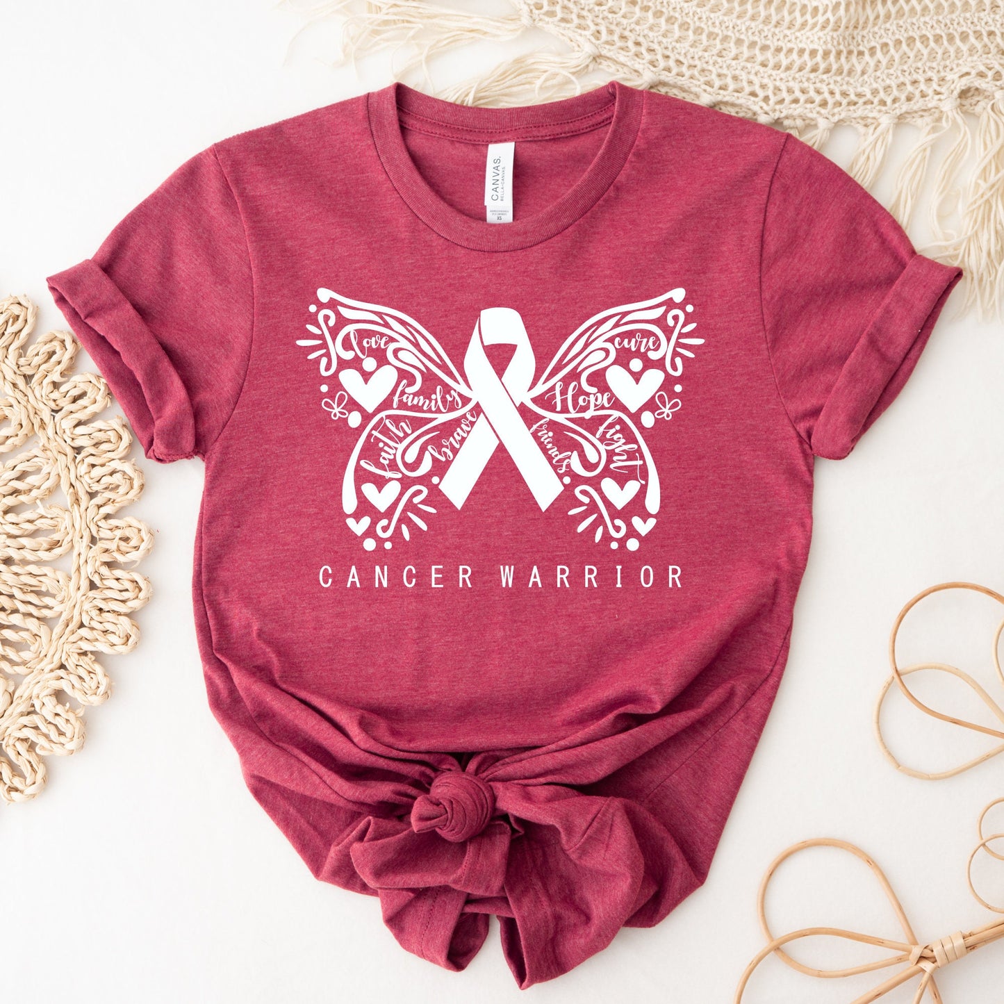 Cancer Warrior Butterfly Shirt