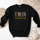 Twin Mama Leopard Sweatshirt