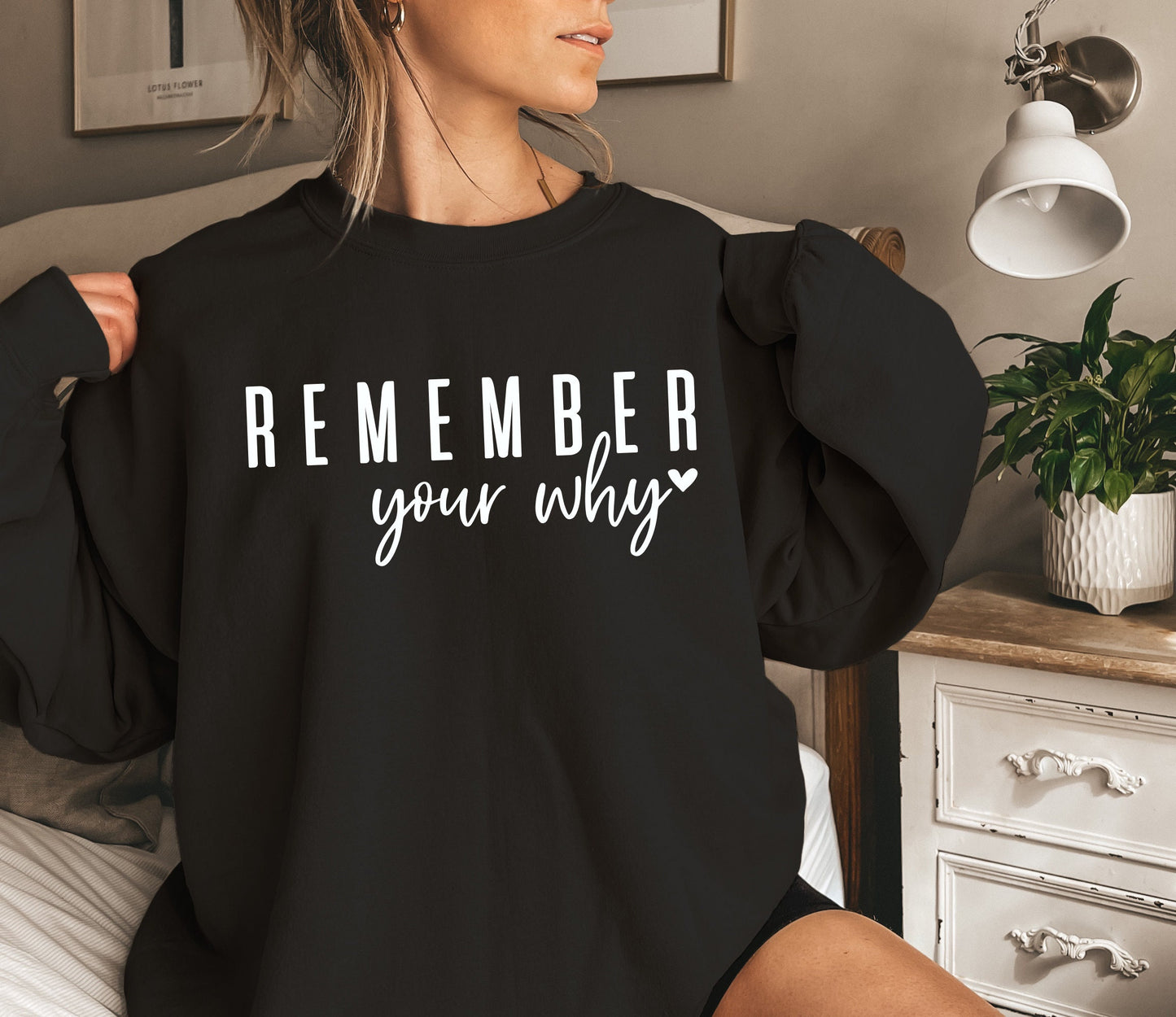 Remember Your Why Sweatshirt