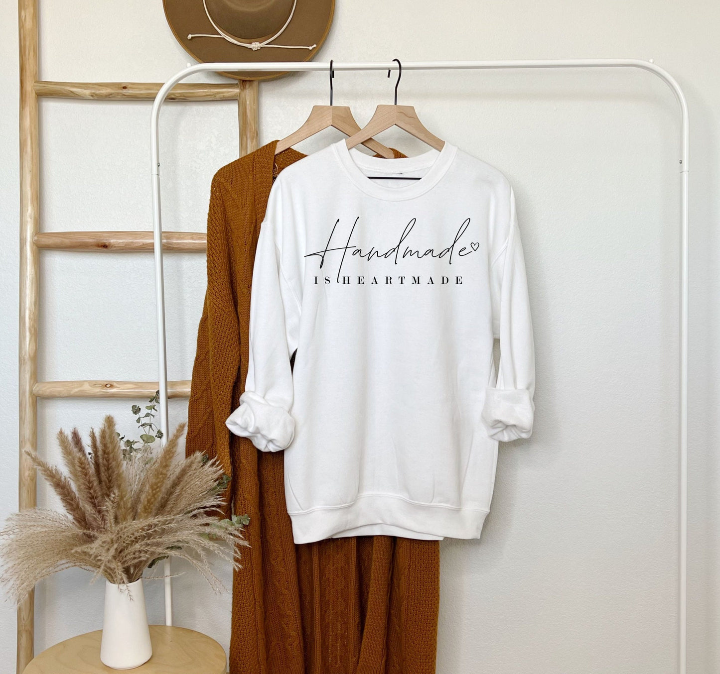 Handmade Is Heart Made Sweatshirt